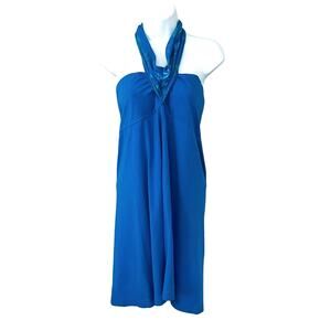 Kuhl Convertible Zerra Dress Skirt Size M Organic Cotton Stretch Versatile Blue